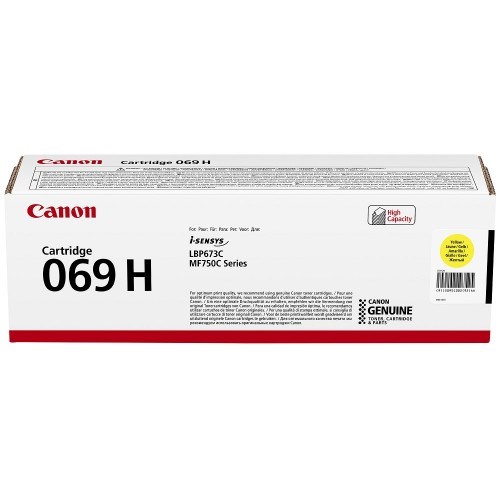 Canon LASER TONER  CRG 069 H Y0 