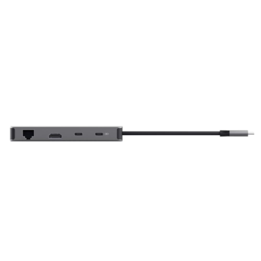 TRUST Dokovací stanice DALYX USB-C,  8v1,  HDMI,  RJ45,  2xUSB-C,  2xUSB-A,  microSD/ SD karta,  šedá5 