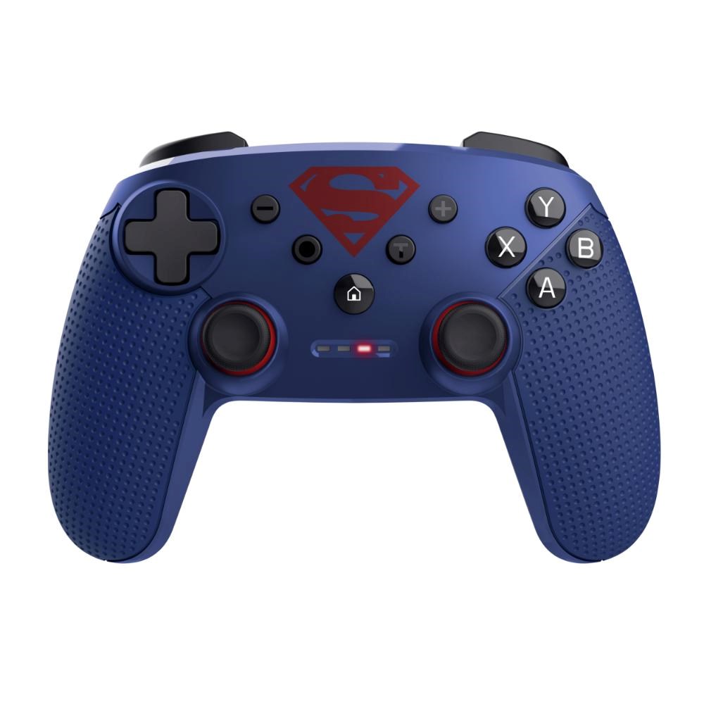 TRUST Gamepad GXT 542SM Muta Superman,  pro Nintendo Switch,  Bluetooth,  modrá2 
