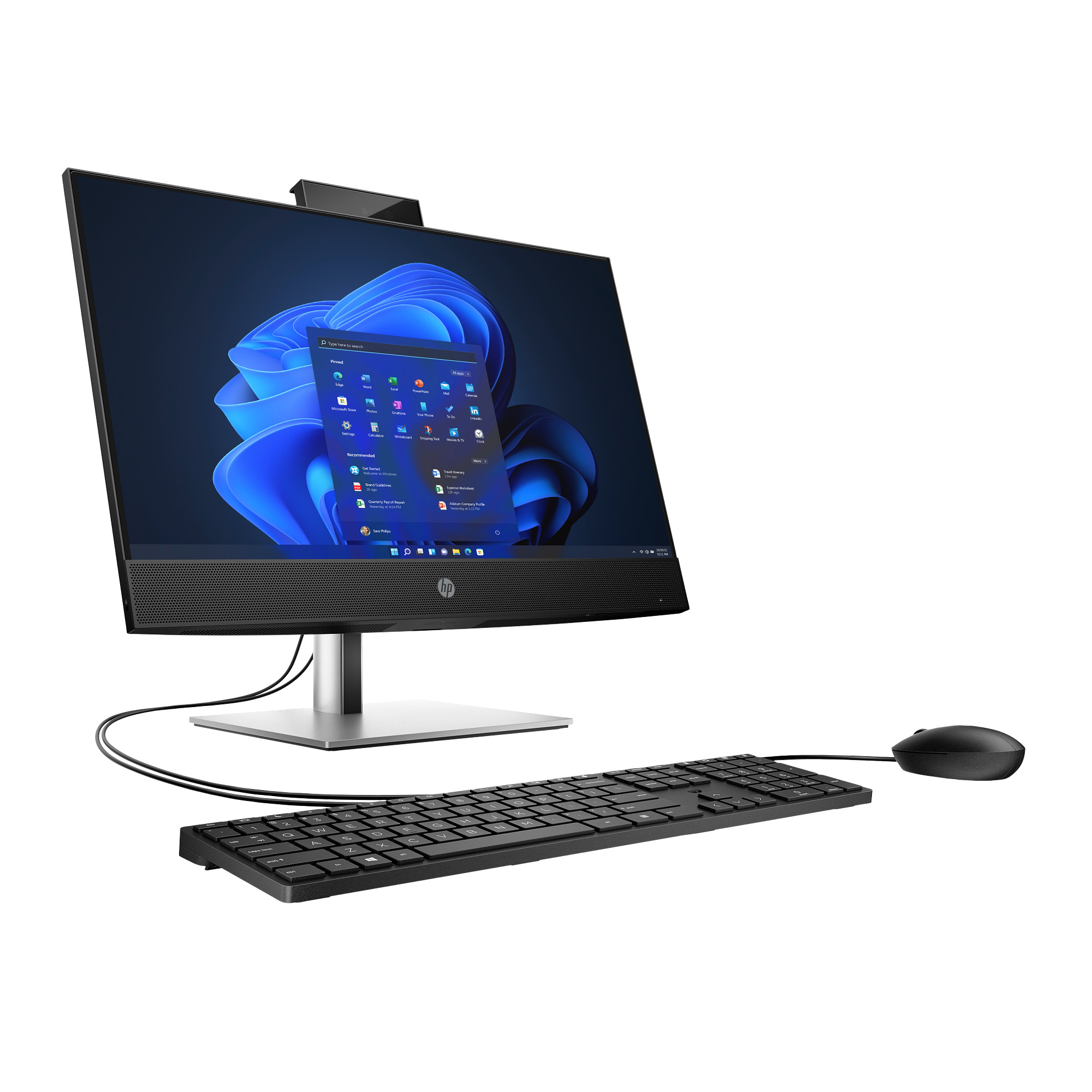 HP AIO ProOne 440G9 AiO 23.8 NT i5-12500T, 16GB, 512GB NVMe,  WiFi 6E + BT, kláv. a myš, 120W,  DP+HDMI+HDMI IN, Win11Home6 