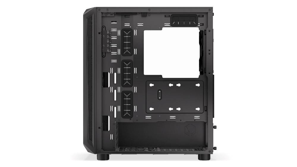 ENDORFY Case Arx 500 Core,  Průhledná bočnice,  ATX,  4x140mm Fan,  černá4 