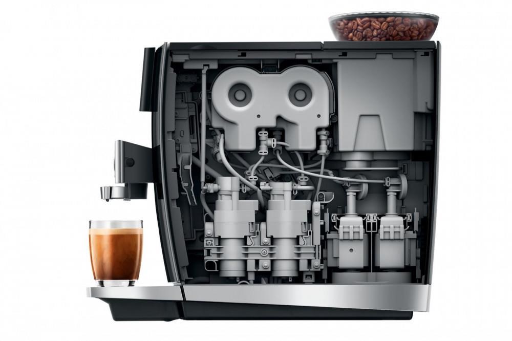 Jura GIGA 10 Diamond Black prémiový automatický kávovar, WiFi Connect, 2 zásobníky kávy6 