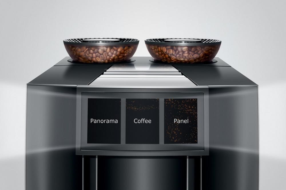Jura GIGA 10 Diamond Black prémiový automatický kávovar, WiFi Connect, 2 zásobníky kávy7 