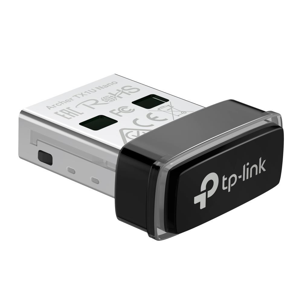 TP-Link Archer TX1U Nano WiFi6 USB adapter (AX300, 2, 4GHz/ 5GHz, USB2.0)2 
