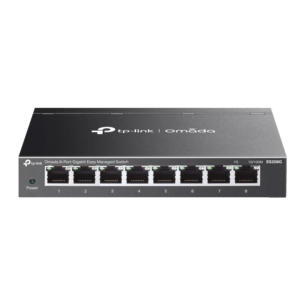 TP-Link OMADA switch ES208G (8xGbE, fanless)0 