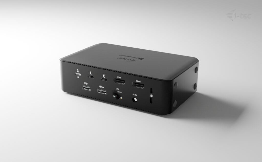 i-tec Thunderbolt 5 Quattro Display Docking Station,  Power Delivery 140W3 