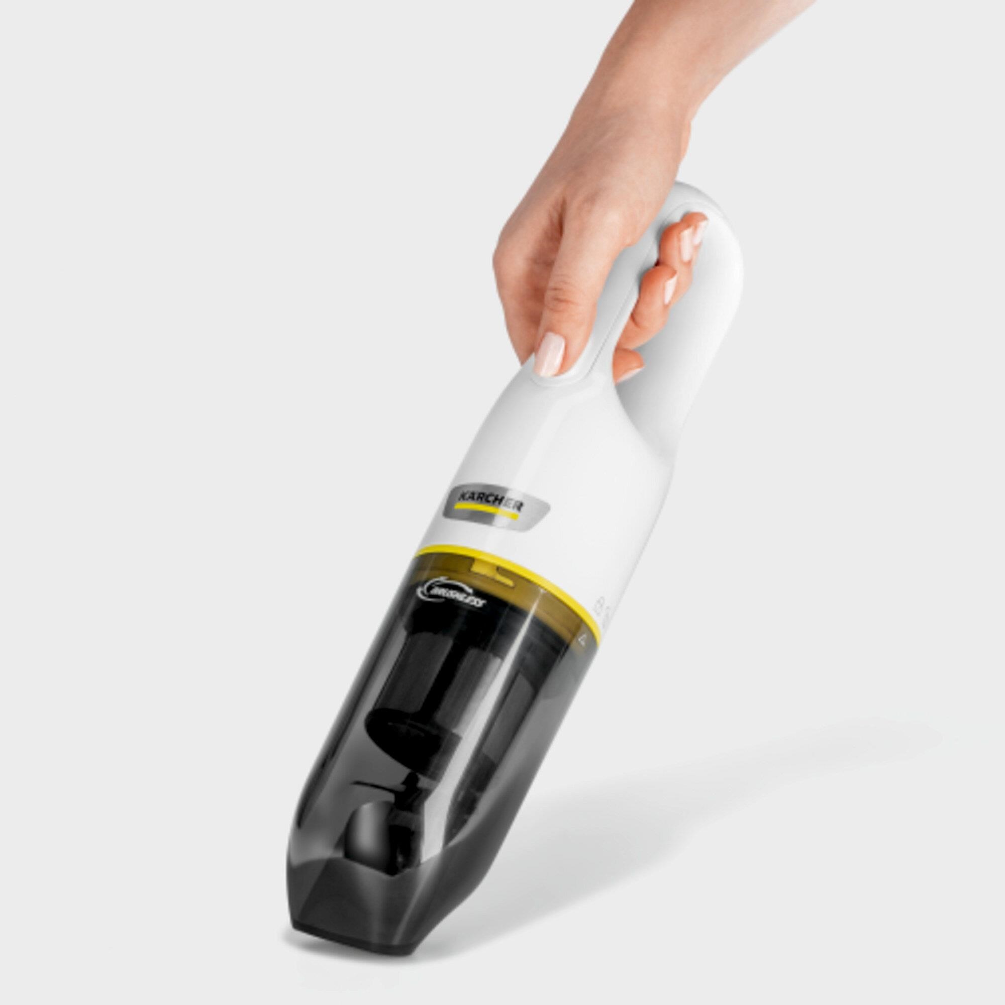 Kärcher CVH 3 Plus ruční vysavač, 70 W, 0.15 l, až 20 minut na jedno nabití3 