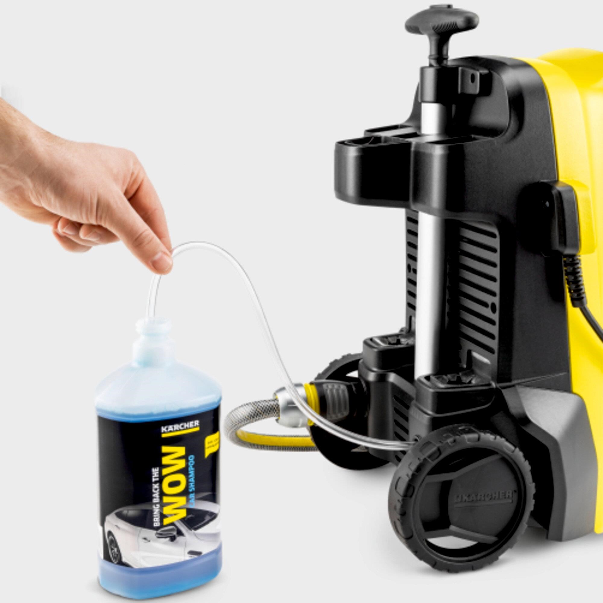 Kärcher K 4 Classic vysokotlaký čistič,  1800 W,  420 l/ h,  Vario Power Jet,  teleskopická rukojeť3 