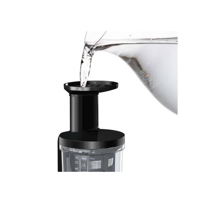 Bosch MESM731M šnekový odšťavňovač,  150 W,  nastavení hustoty nápoje,  3 filtry,  zpětný chod,  černá4 