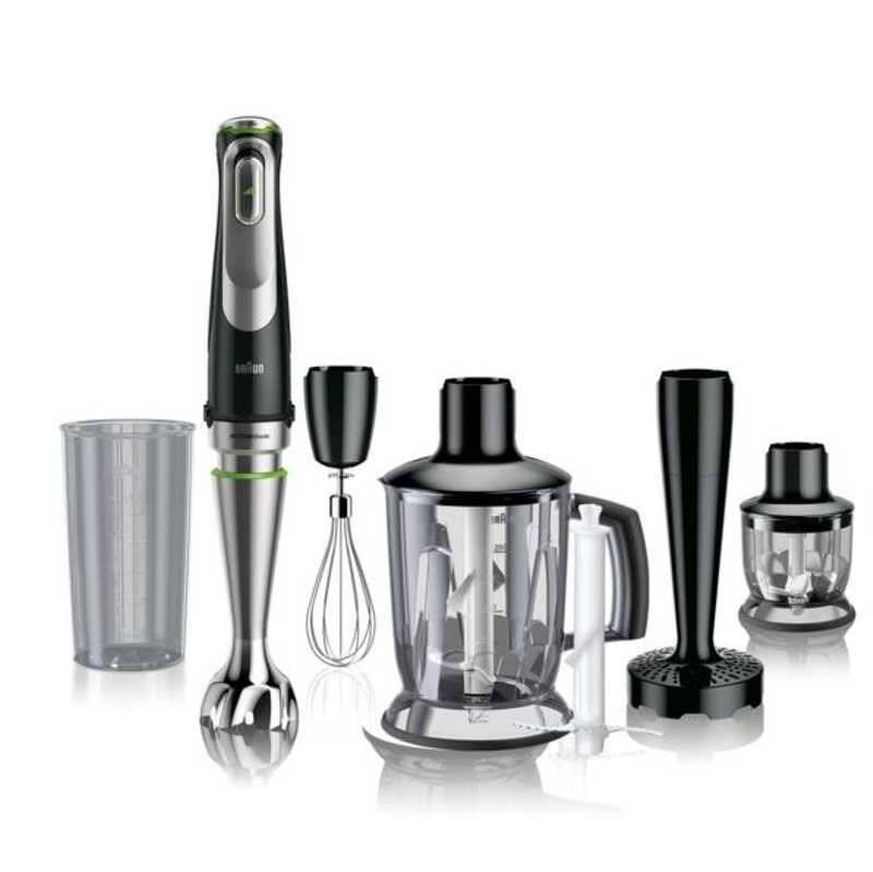 Braun MultiQuick 9 MQ 9147 X tyčový mixér,  1200 W,  3 rychlosti,  technologie Active PowerDrive,  měkká rukojeť0 