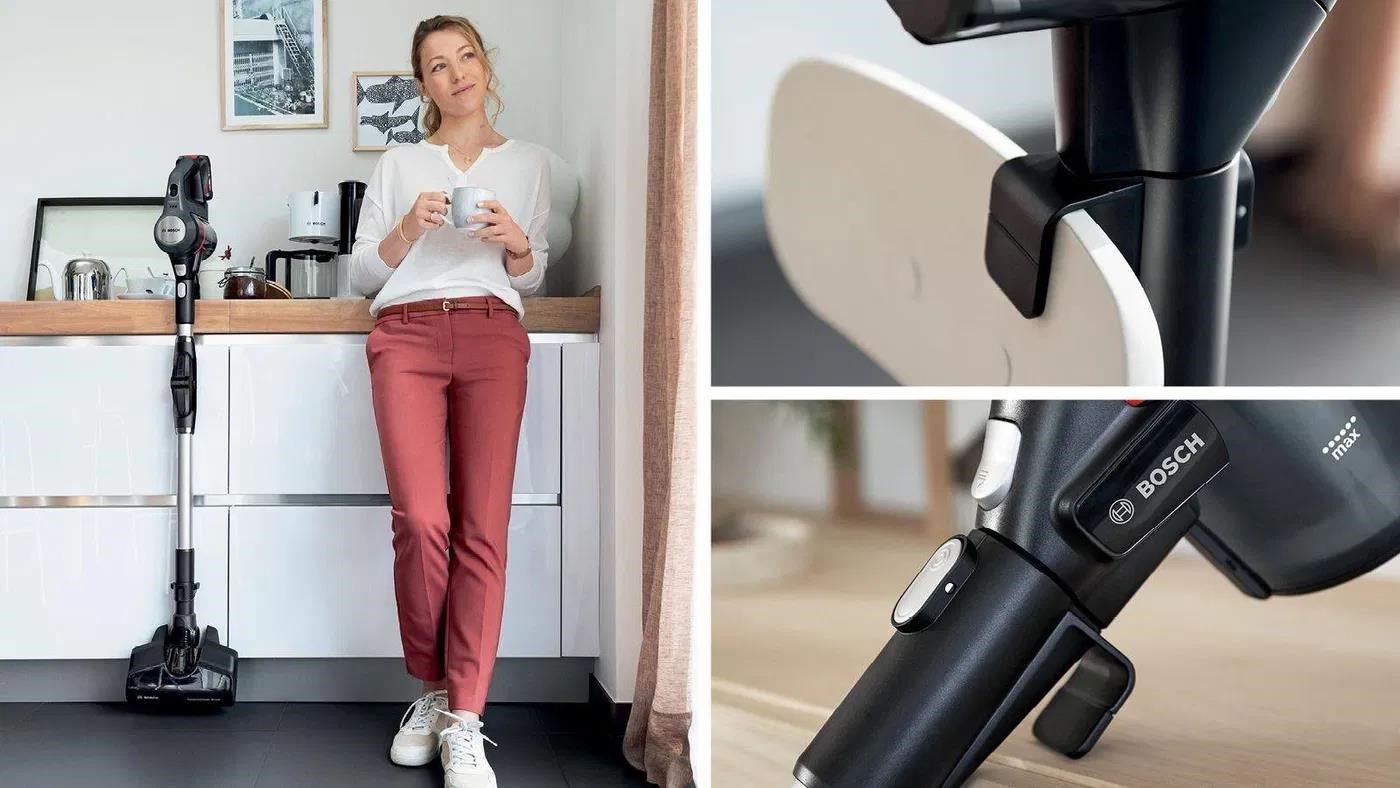 Bosch Unlimited 7 Grafit tyčový vysavač,  akumulátorový,  HEPA H13 filtr,  na všechny druhy podlah,  šedá5 