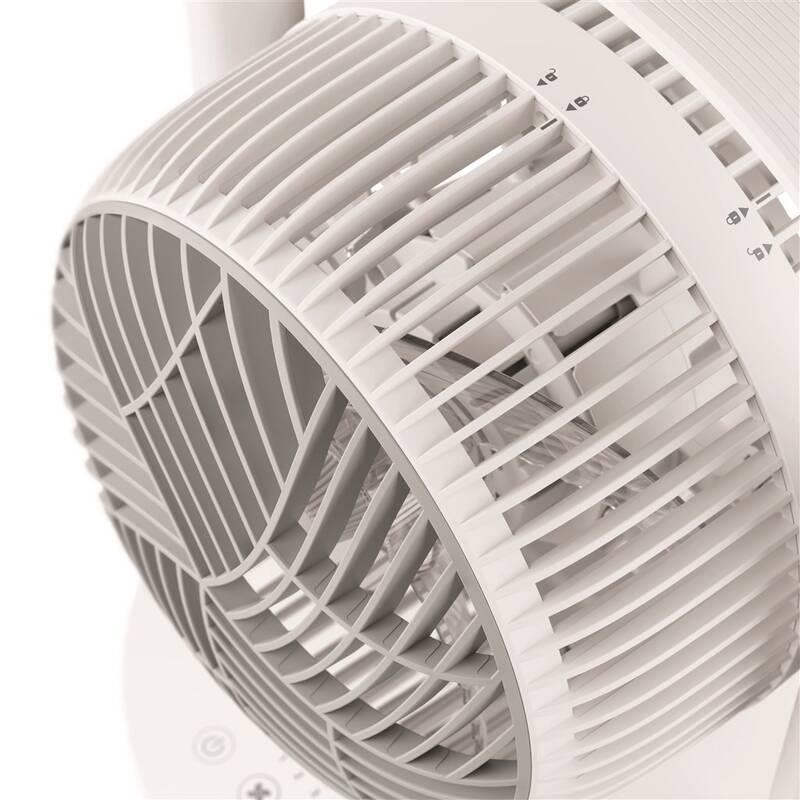 Philips 2000 Series CX2050/ 00 stolní ventilátor,  3 rychlosti,  23 dB,  2 režimy,  bílá /  šedá4 