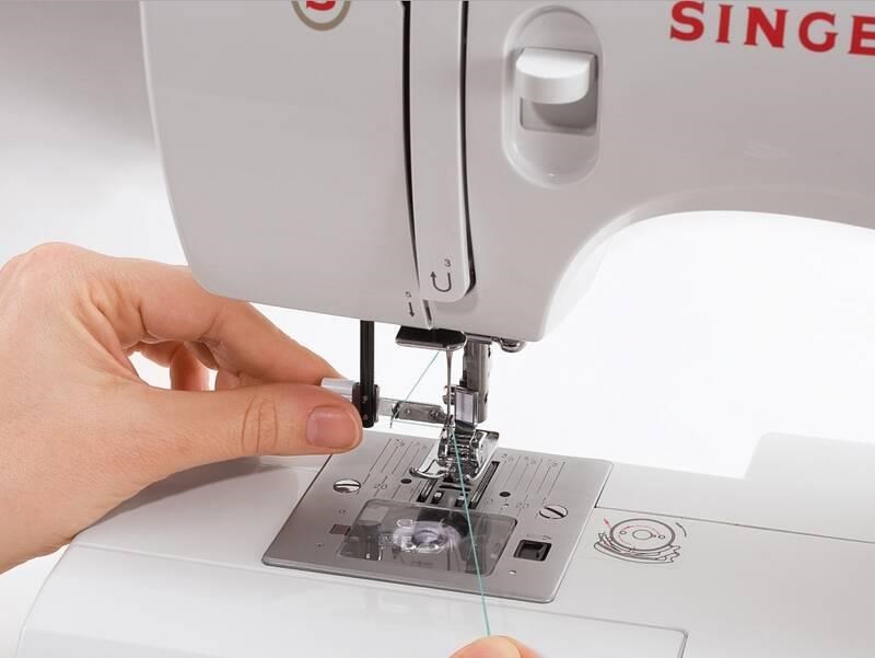Singer Talent SMC 3321/ 00 šicí stroj,  21 druhů stehů,  automatický navlékač nitě,  LED osvětlení,  zpětný chod2 