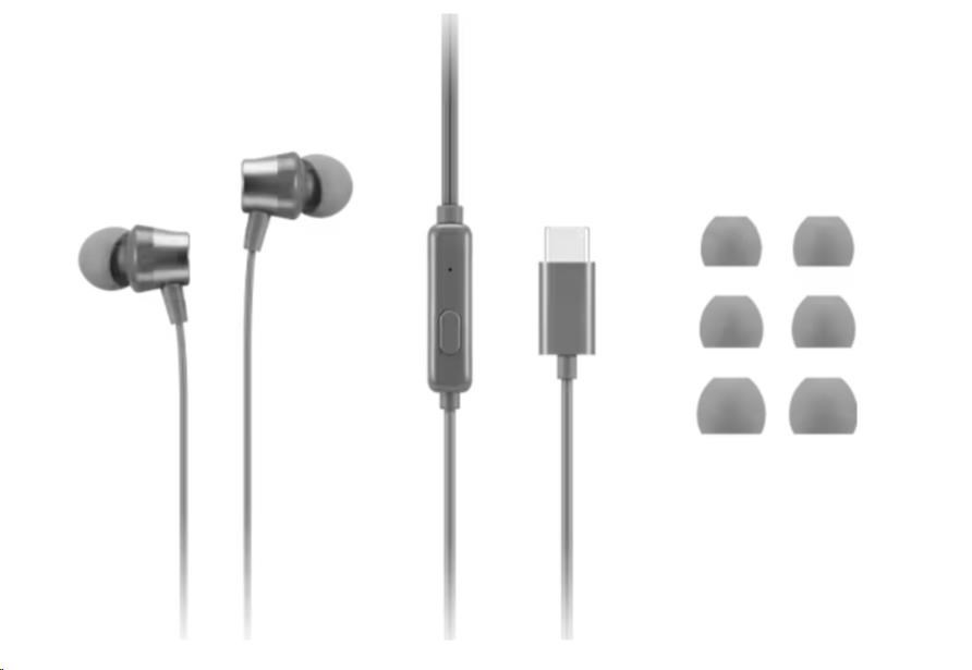 LENOVO 300 USB-C Wired In-Ear Headphones1 