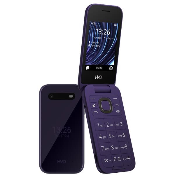 HMD Nokia 2660 Flip Dual SIM,  4G,  fialová (2025),  (CZ,  SK,  HU)0 