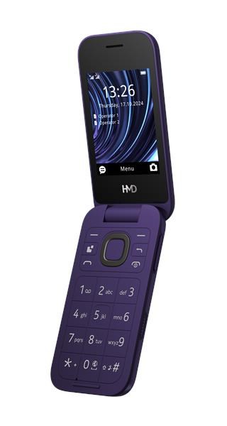 HMD Nokia 2660 Flip Dual SIM,  4G,  fialová (2025),  (CZ,  SK,  HU)1 