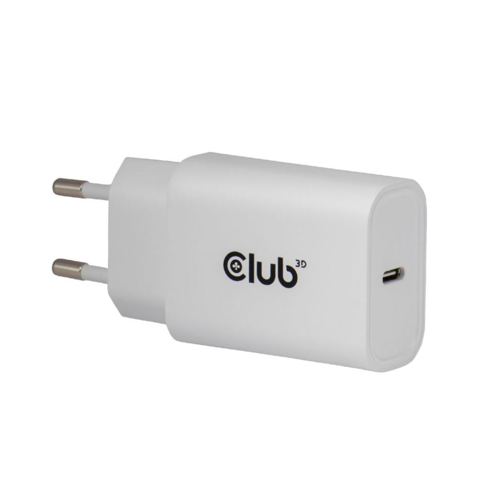 Club3D Nabíječka,  USB-C,  Power Delivery 15V/ 2A,  2-pack,  bílá3 
