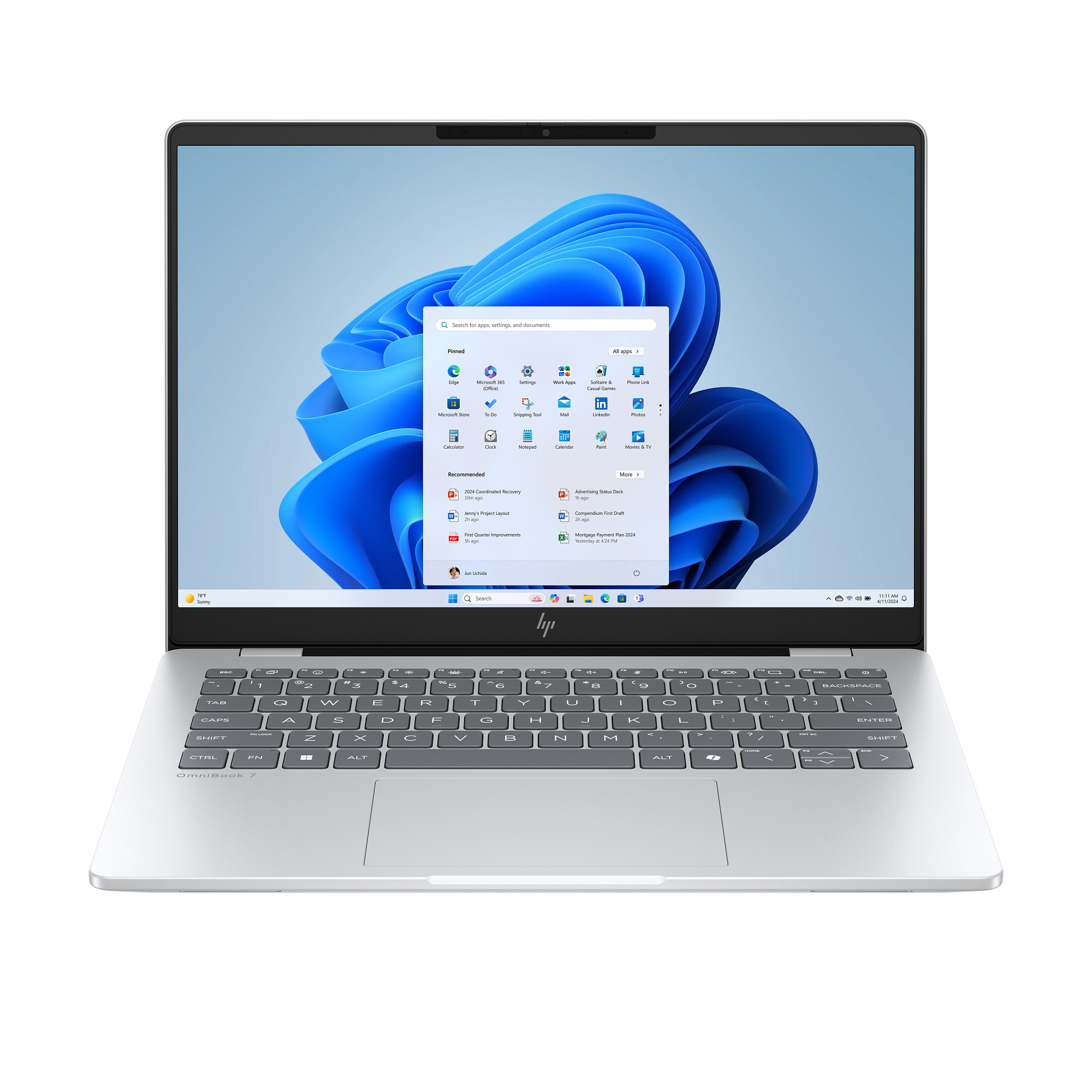 NTB HP OmniBook 7 AI PC 14-fr0002nc, Ultra 7-255H, 14