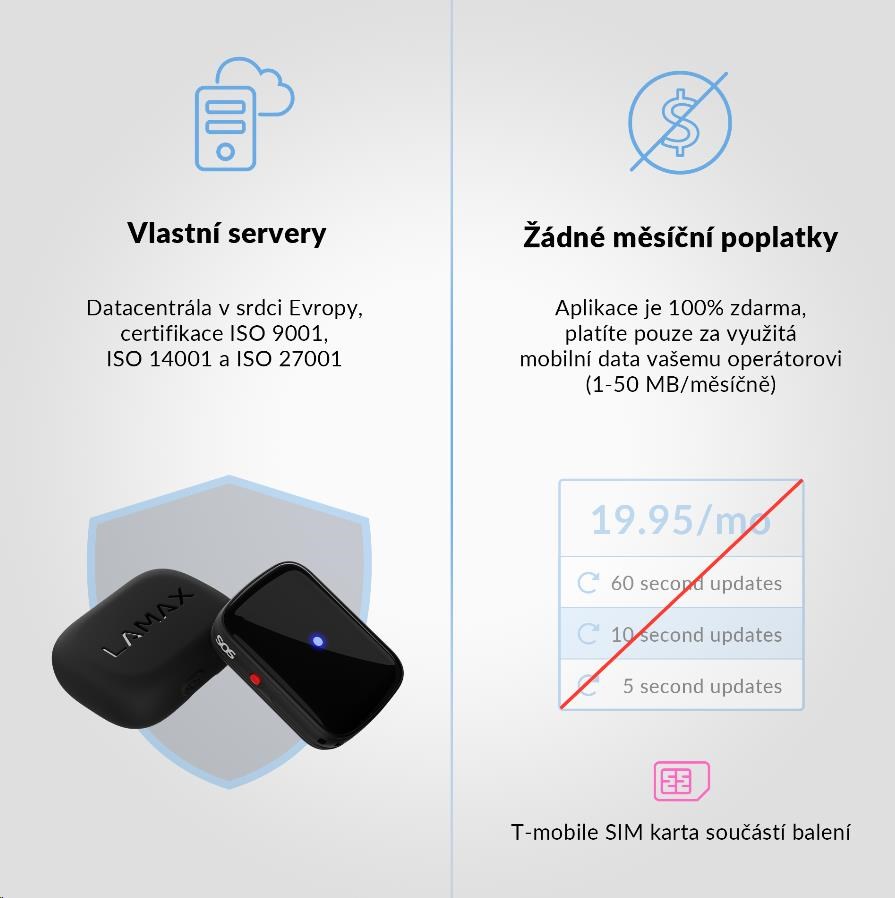 LAMAX GPS Locator + obojek2 