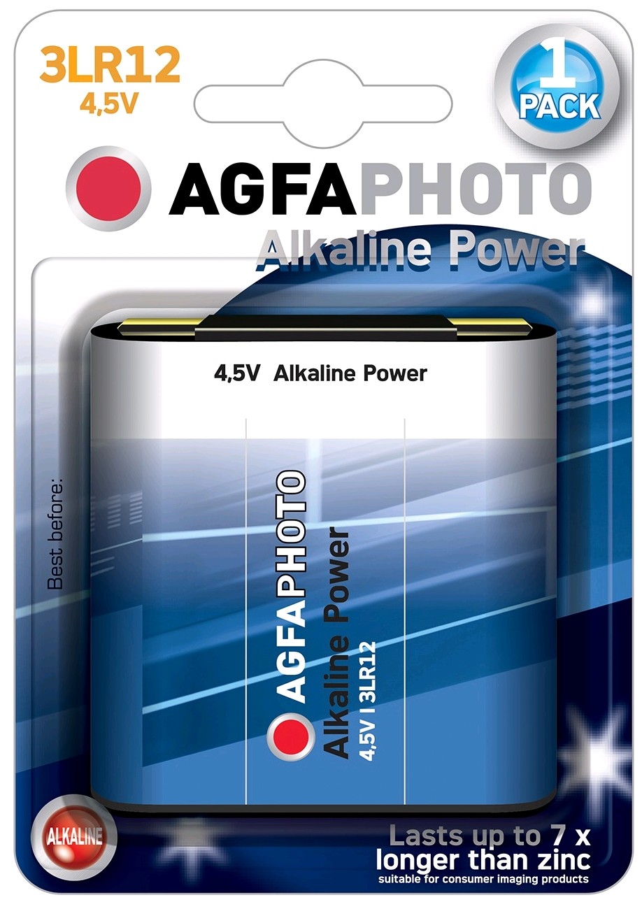 AgfaPhoto Power alkalická baterie 4, 5V, blistr 1ks0 