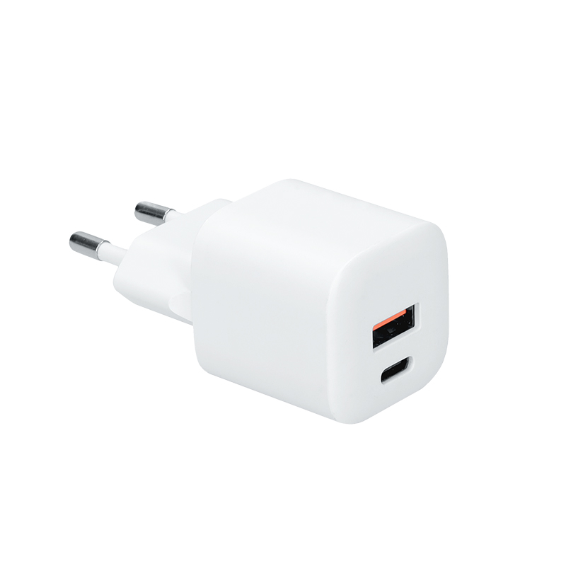 Solight USB-C + USB-A fast charger GaN 20W PD2 