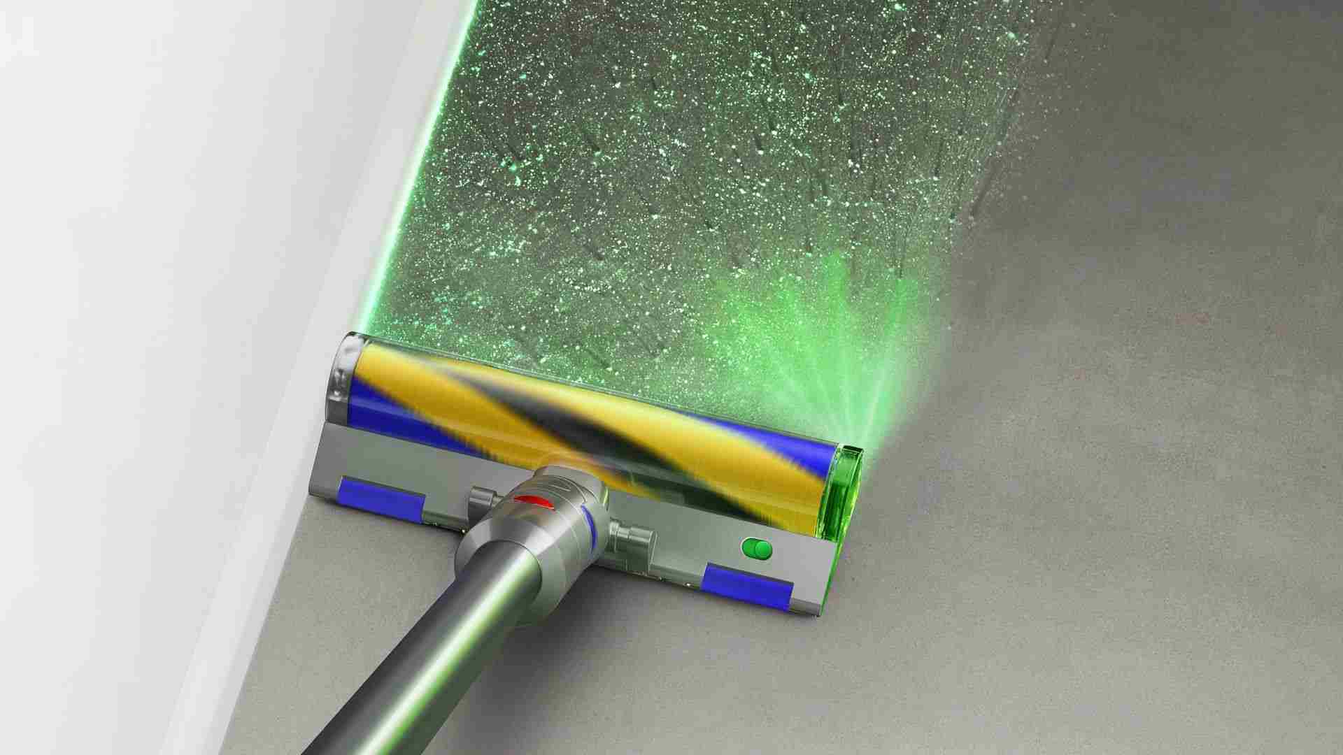 BAZAR - Dyson V12 Detect Slim Absolute 2023,  akumulátorový vysavač,  iluminační technologie,  3 režimy - použito,  opraveno3 