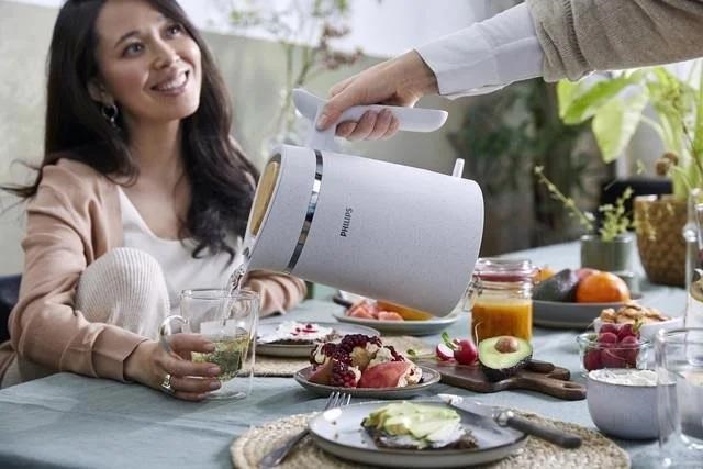BAZAR - Philips HD9365/ 10 Eco Conscious Edition rychlovarná konvice,  2200 W,  1.7 l,  bílá - Poškozený obal4 