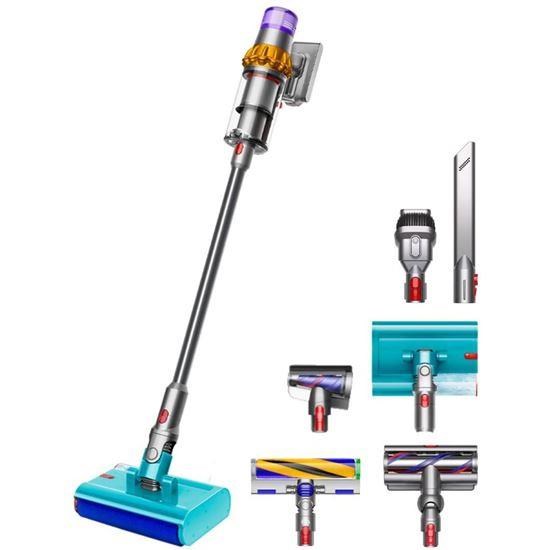 BAZAR - Dyson V15s Detect Submarine akumulátorový vysavač,  tyčový,  mokré vytírání,  LCD displej - použito,  opraveno0 