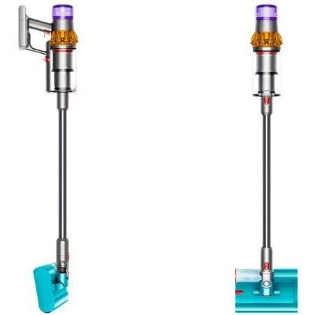 BAZAR - Dyson V15s Detect Submarine akumulátorový vysavač,  tyčový,  mokré vytírání,  LCD displej - použito,  opraveno1 