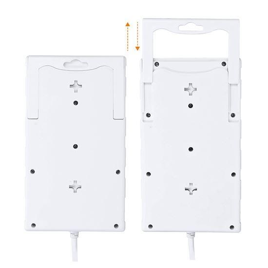 Solight přepěťová ochrana,  8z,  USB A+C,  2m,  bílá6 