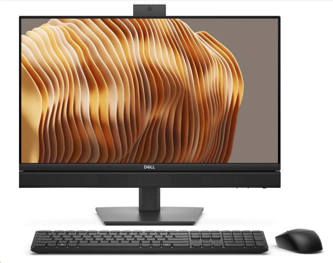DELL PC AiO Pro 24 All-in-One QC24250 TPM U7-265 16GB 512GB SSD Non-touch Integrated WLAN Kb&Mse W11 Pro 3Y PS NBD0 