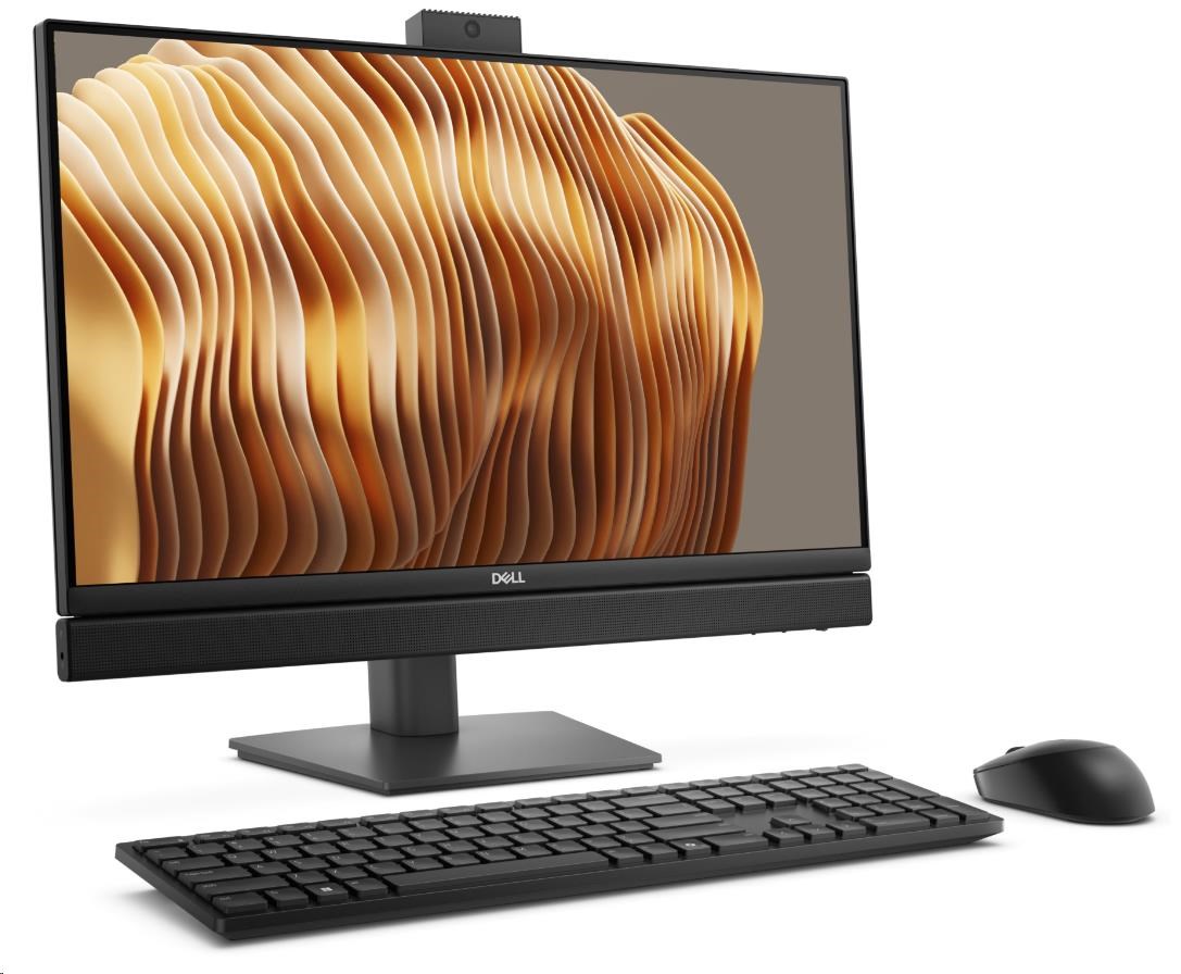 DELL PC AiO Pro 24 All-in-One QC24250 TPM U7-265 16GB 512GB SSD Non-touch Integrated WLAN Kb&Mse W11 Pro 3Y PS NBD1 
