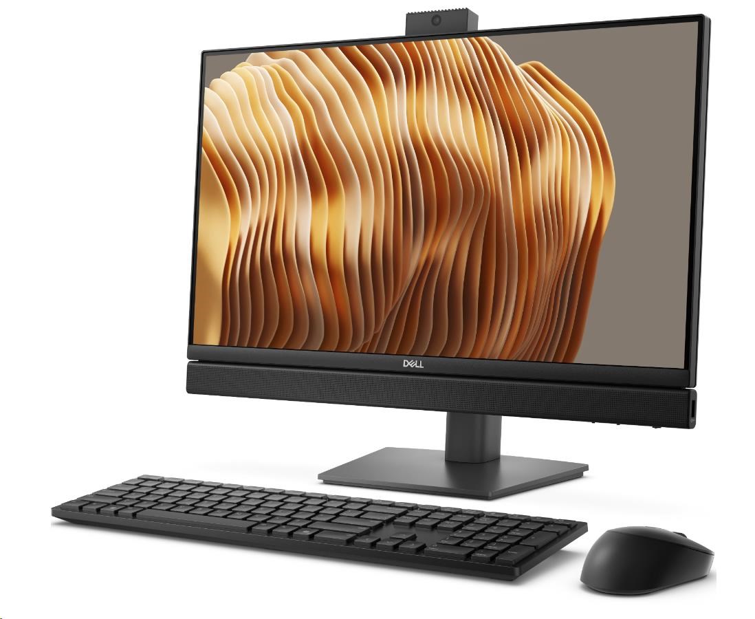 DELL PC AiO Pro 24 All-in-One QC24250 TPM U7-265 16GB 512GB SSD Non-touch Integrated WLAN Kb&Mse W11 Pro 3Y PS NBD2 