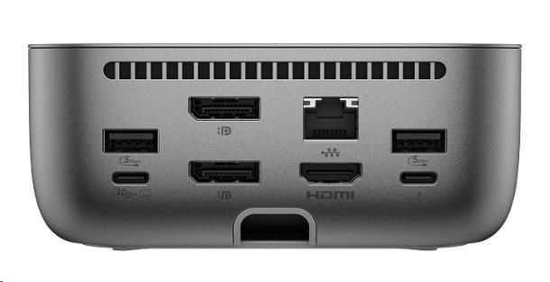 HP Dock - Thunderbolt 180W G6 1xTB4, 3xUSB 3.2 G2, 2xUSB 3.2 G1, 3xUSB-C 3.2, HDMI 2.1, 2xDP 1.4, 1xRJ45 2.5Gbps1 