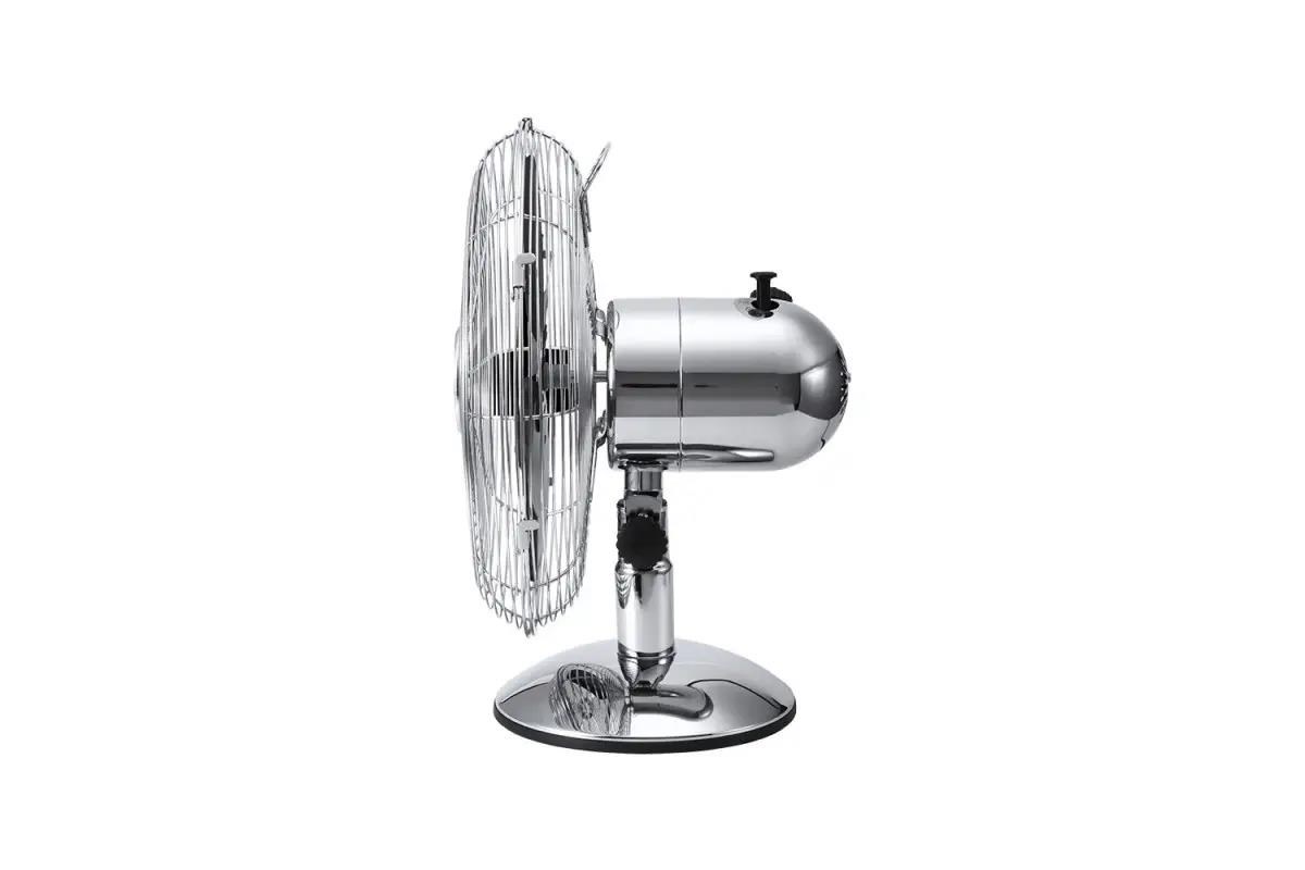 Orava SF-100 X stolní oscilující ventilátor,  3 stupně rychlosti,  oscilace doprava a doleva,  stříbrná2 