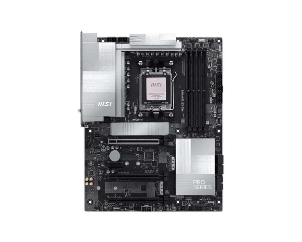 MSI MB Sc AM5 PRO X870E-P WIFI,  AMD X870E,  4xDDR5,  1xHDMI,  1xUSB4,  WI-FI,  ATX1 