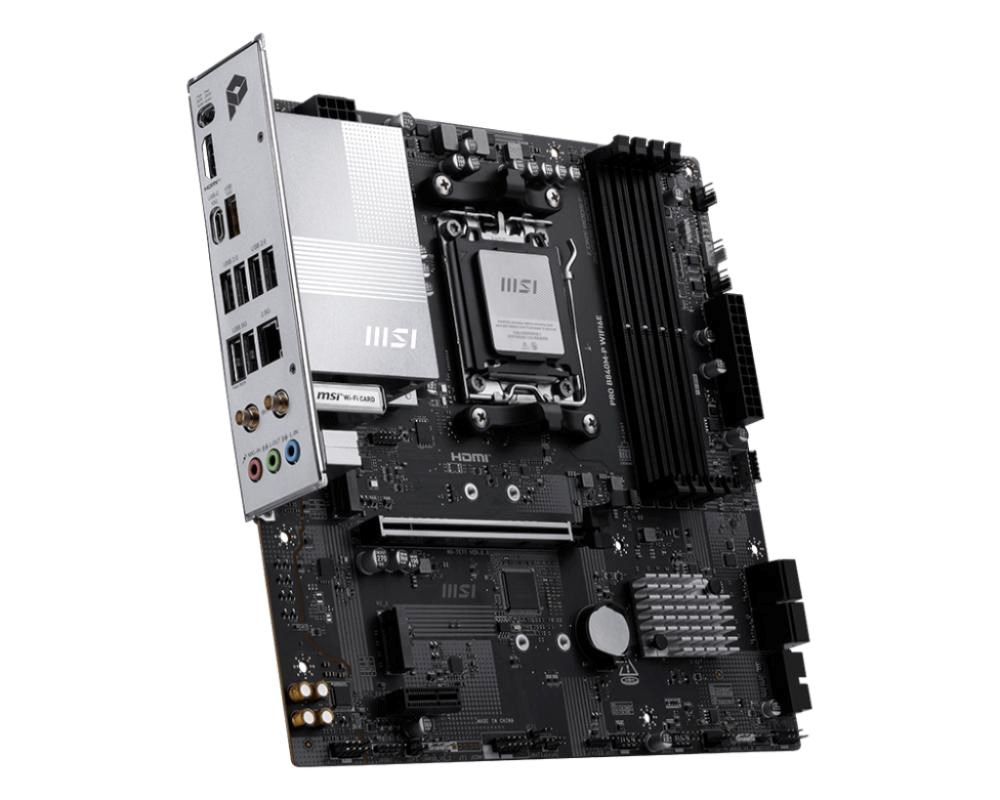 MSI MB Sc AM5 PRO B840M-P WIFI6E,  AMD B840,  4xDDR5,  1xHDMI,  WI-FI,  mATX1 