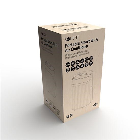 Solight mobilní klimatizace 12000 BTU,  smart WiFi,  chlazení,  odvlhčování,  ventilátor9 