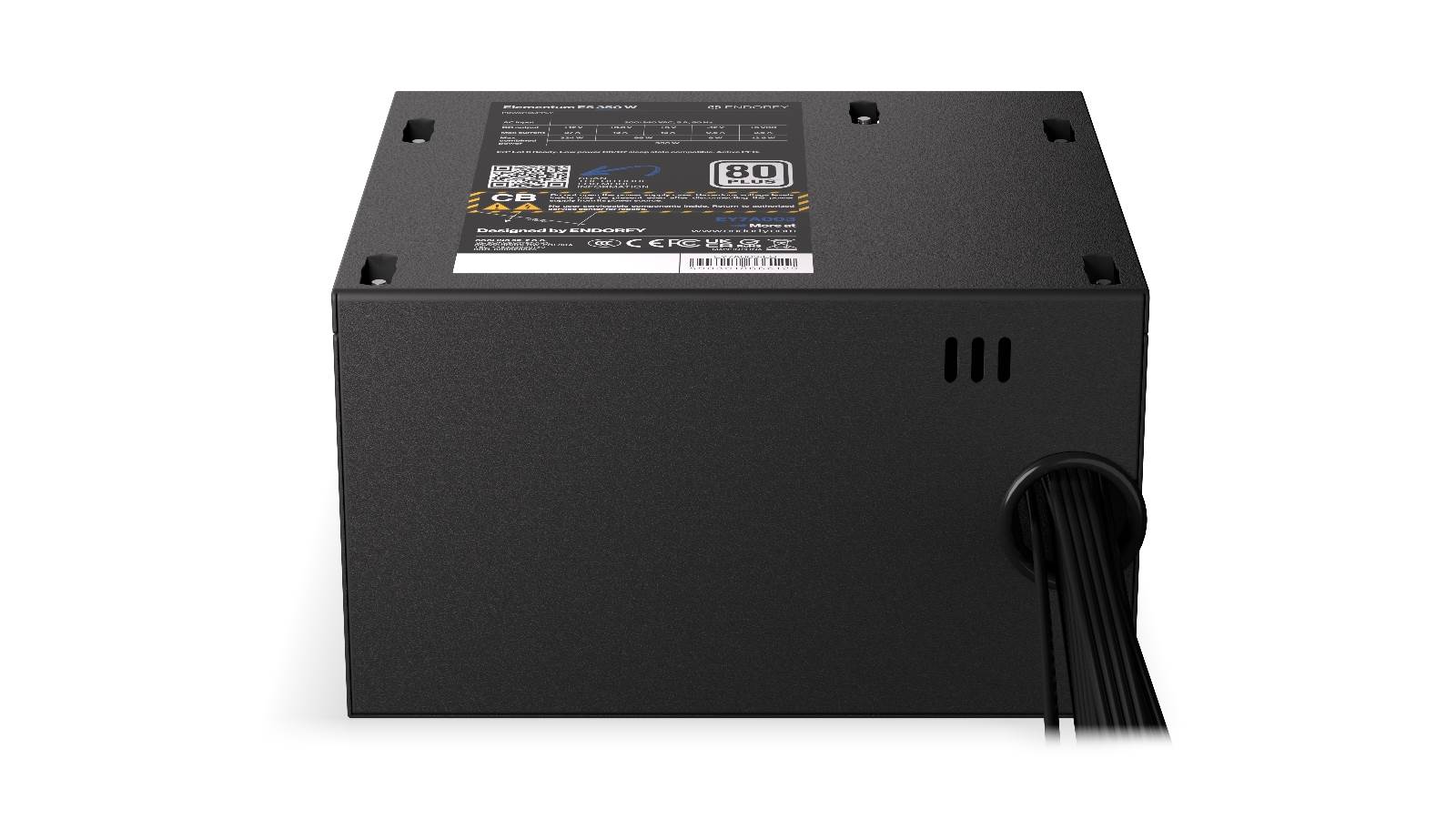 ENDORFY Zdroj Elementum E5 350W,  120mm,  80 Plus7 