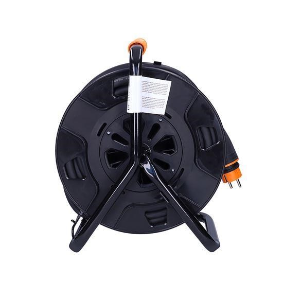 Solight 4z prodlužovací přívod - na bubnu, 25m guma H07RN-F, 3x 2, 5mm2, IP444 