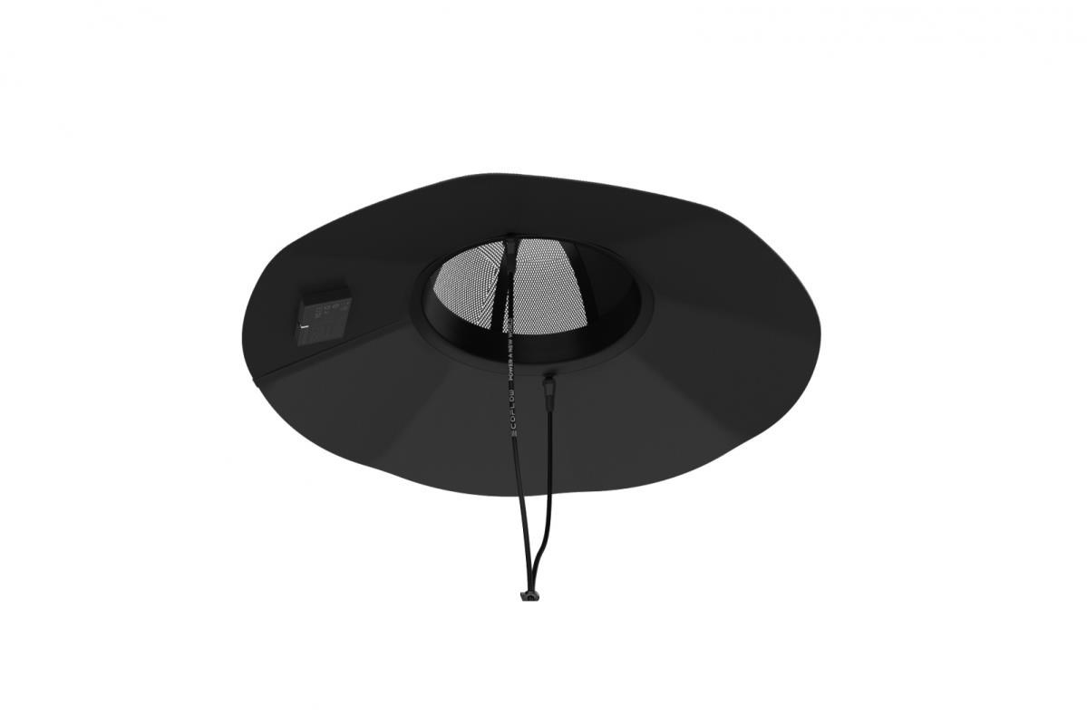 EcoFlow Power Hat-L-XL klobouk se solárním nabíjením,  USB-A a USB-C1 