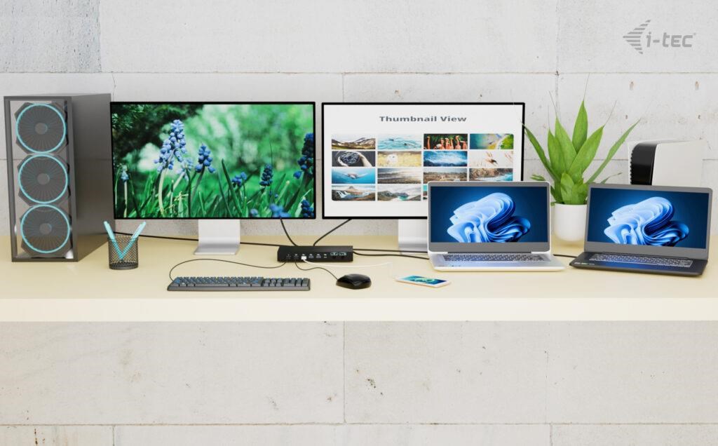 iTec USB 3.0  Univerzálna dokovacia stanica USB-C 5K13 
