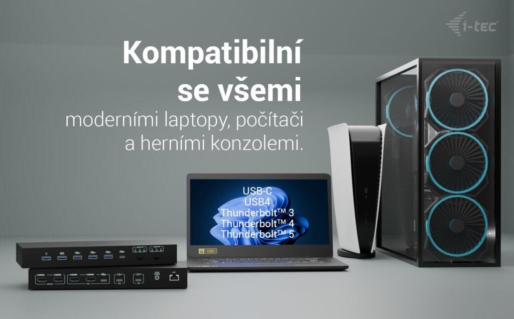 iTec USB 3.0  Univerzálna dokovacia stanica USB-C 5K4 