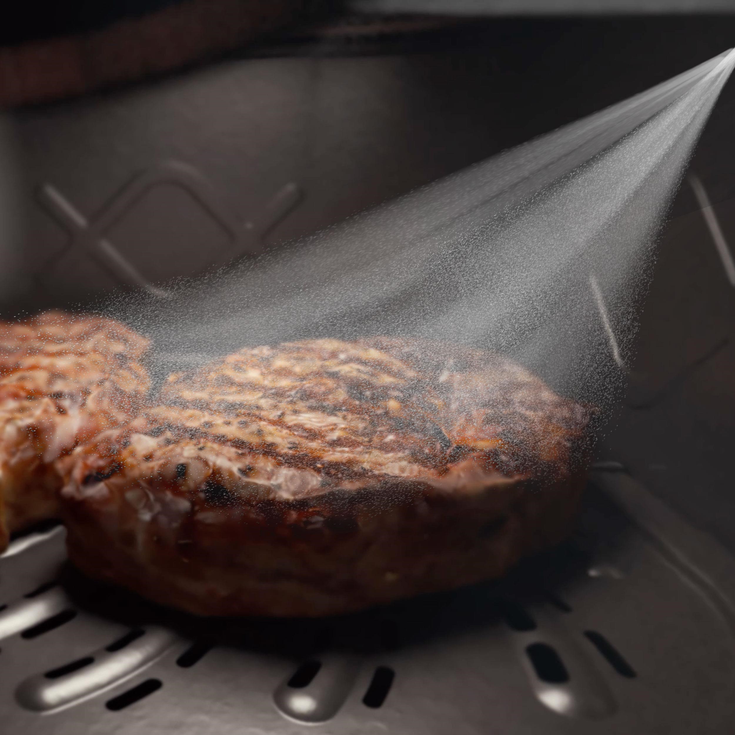 Rohnson InnoFry AI chytrá horkovzdušná fritéza, 1800 W, Wi-Fi, objem 8 l, TFT displej, černá11 