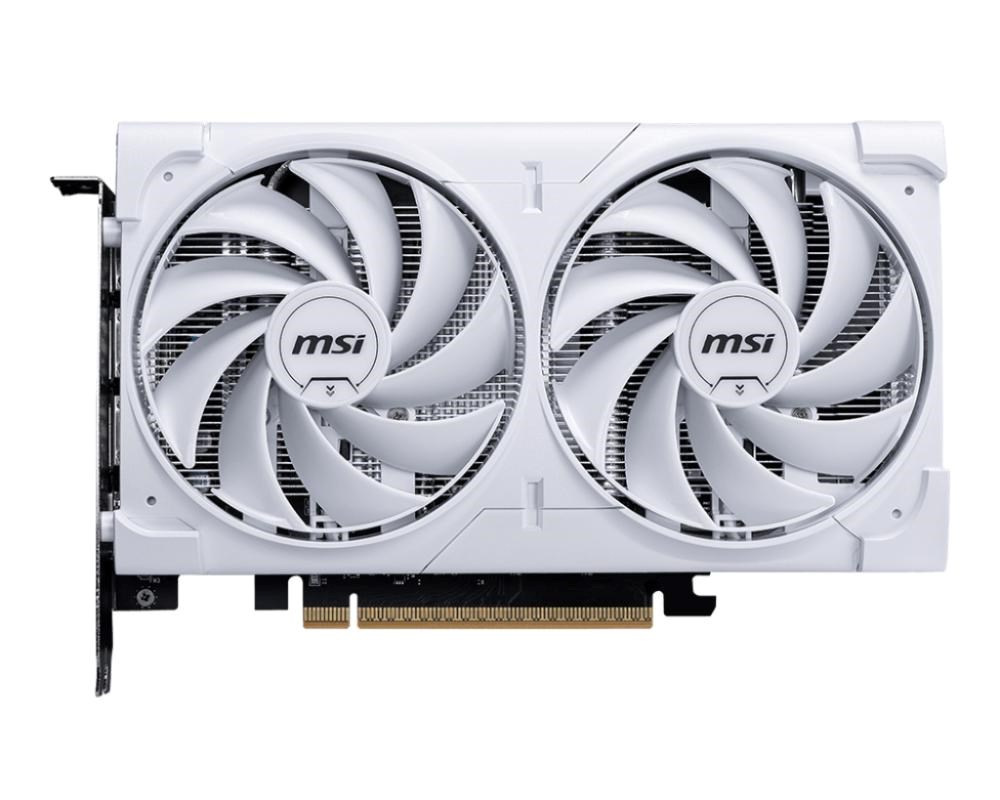 MSI VGA NVIDIA GeForce RTX 5060 8G VENTUS 2X OC WHITE,  RTX 5060,  8GB GDDR7,  3xDP,  1xHDMI1 
