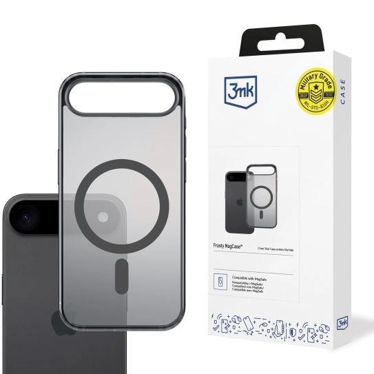 3mk ochranný kryt Frosty MagCase Black pro Apple iPhone Air0 