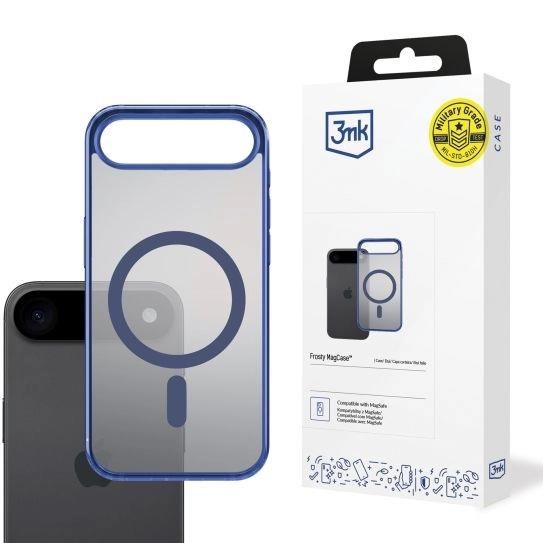 3mk ochranný kryt Frosty MagCase Blue pro Apple iPhone Air0 