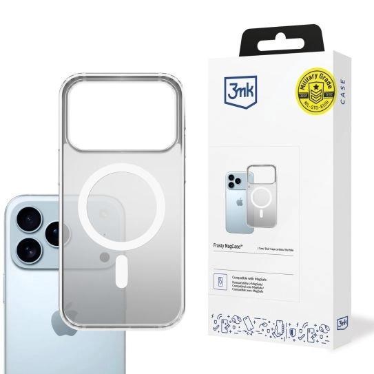 3mk ochranný kryt Frosty MagCase White pro Apple iPhone 17 Pro0 
