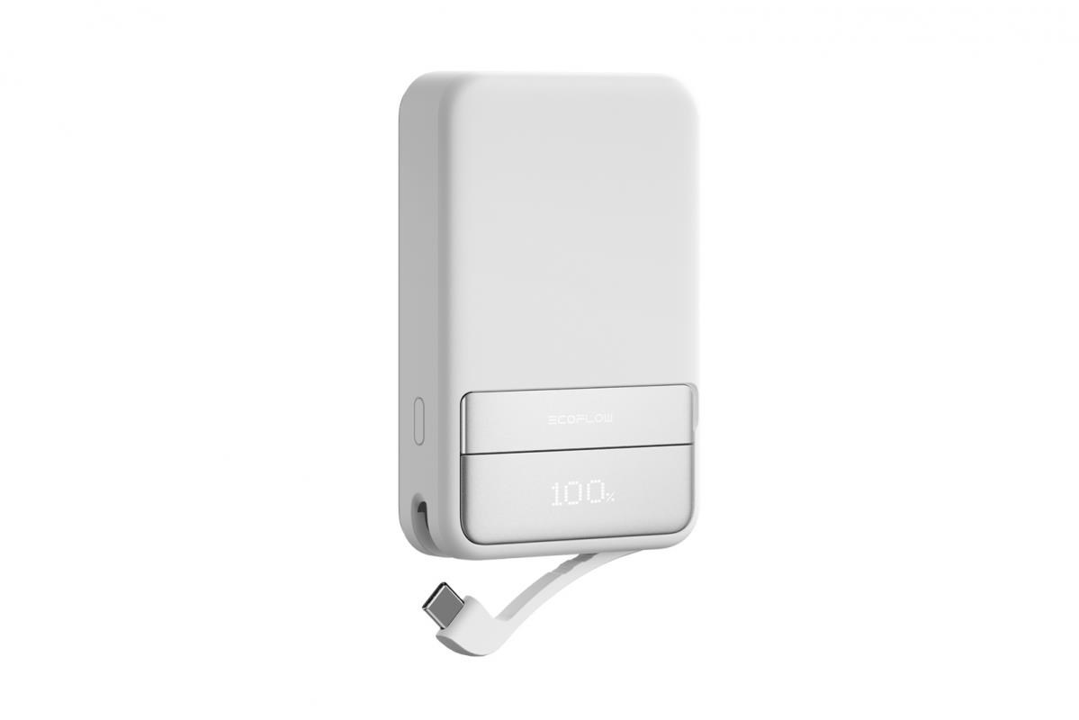 EcoFlow RAPID Magnetic Power Bank (10000mAh) - stříbrná0 