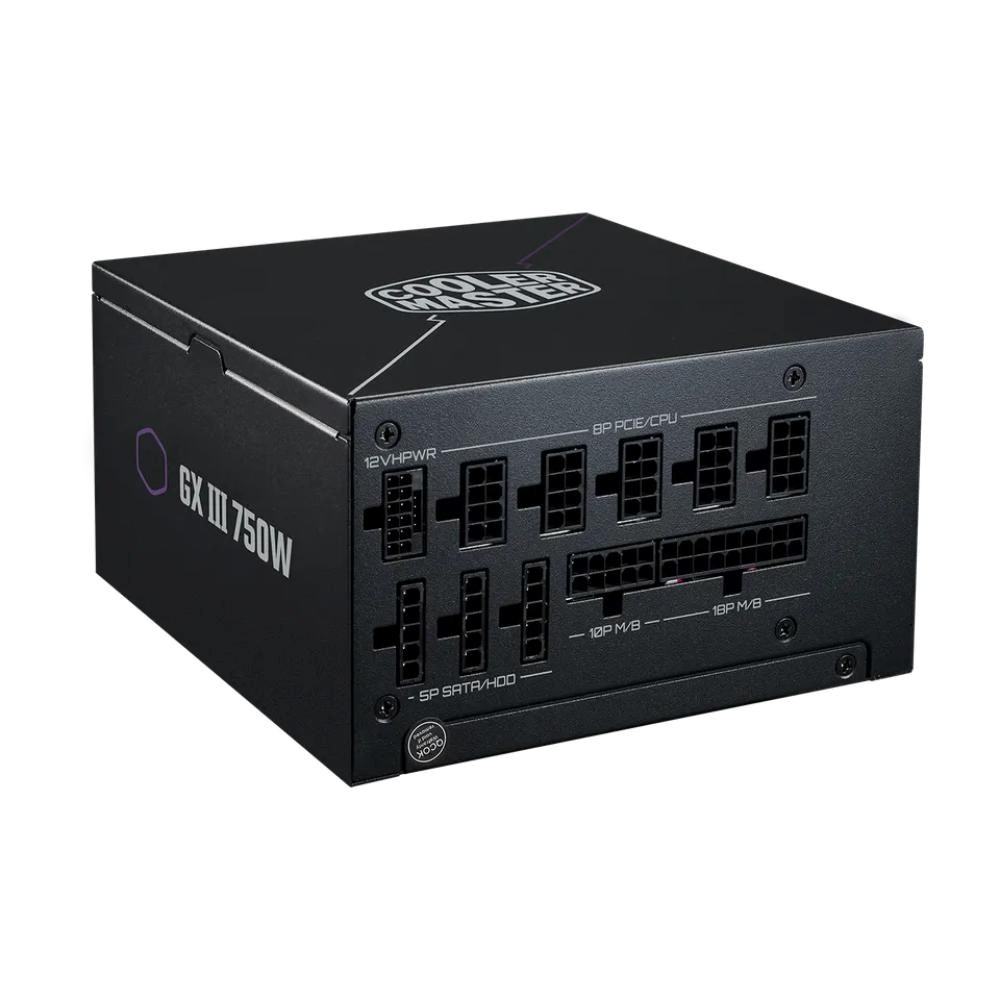 Cooler Master zdroj 750W GX III,  135mm,  80+ Gold,  Plně modulární,  ATX 3.02 
